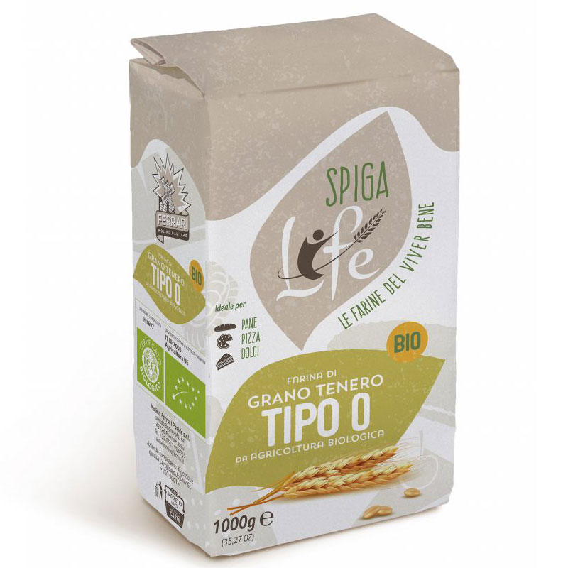 Farina di grano tenero 0 Biologica